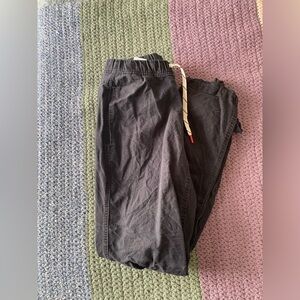 BLACK Topo Designs Dirt Pants